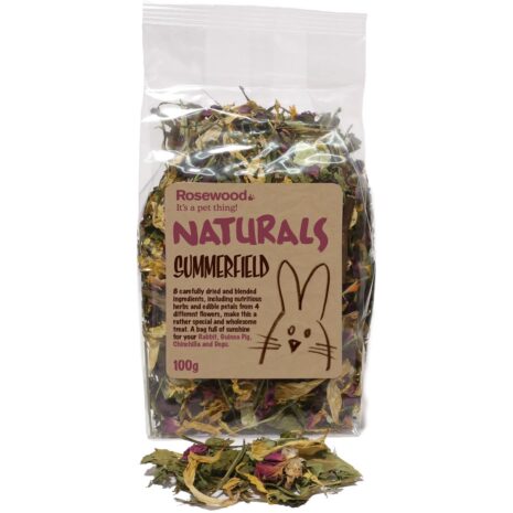 Rosewood Naturals 100g Summerfield Rabbit Treats