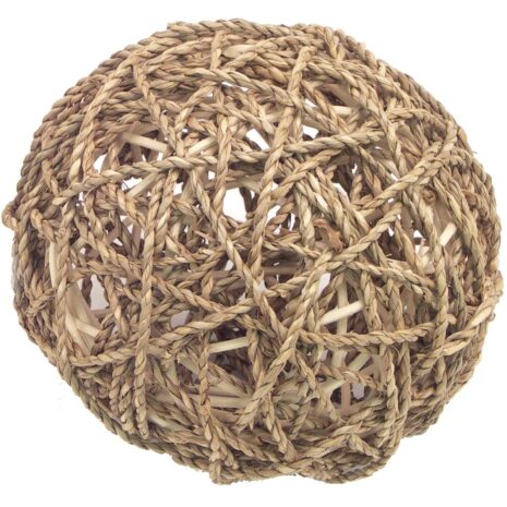Rosewood Sea Grass Fun Ball Rabbit Toy