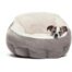 Best Friends Deep Dish Ilan Cuddler Pet Bed - Grey/Mini