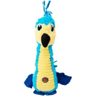 Charming Pets Absurd Burds Macaw Dog Toy
