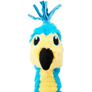 Charming Pets Absurd Burds Macaw Dog Toy