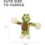 Charming Pets Baby Tuggeez Frog Dog Toy