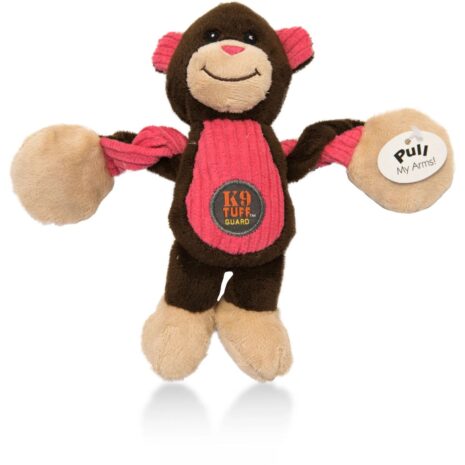 Charming Pets Baby Tuggeez Monkey Dog Toy