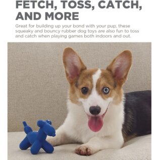 Charming Pets Latex Balloon Dog Toy - XSmall