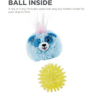 Charming Pets Reversi-Ball Panda Dog Toy