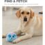 Charming Pets Reversi-Ball Panda Dog Toy