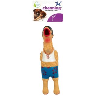 Charming Pets Squawkers Earl Dog Toy
