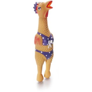 Charming Pets Squawkers Henrietta Dog Toy
