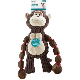 Charming Pets Thunda Tuggerz Gorilla Dog Toy