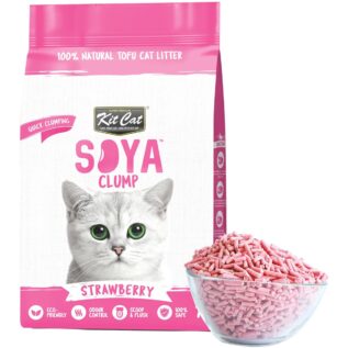 Kit Cat 2.8kg Soya Clump Cat Litter - Strawberry