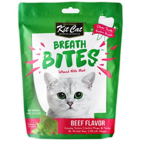 Kit Cat BreathBites Cat Treats - Beef