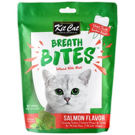 Kit Cat BreathBites Cat Treats - Salmon