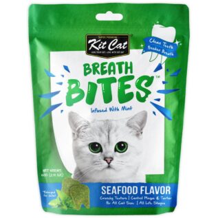 Kit Cat BreathBites Cat Treats - Seafood