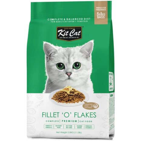 Kit Cat Fillet O' Flakes Dry Cat Food