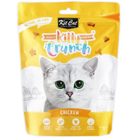 Kit Cat Kitty Crunch Cat Treats - Chicken