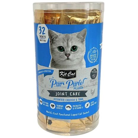 Kit Cat Purr Puree Plus+ Joint Care Cat Treat Bulk