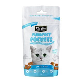 Kit Cat Purrfect Pockets Cat Treats - Dental Care