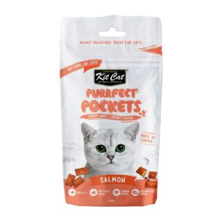 Kit Cat Purrfect Pockets Cat Treats - Salmon