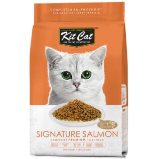 Kit Cat Signature Salmon Beautiful Hair Dry Cat Food