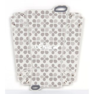 L'Chic Chop2Bowl Pet Bowl - Grey