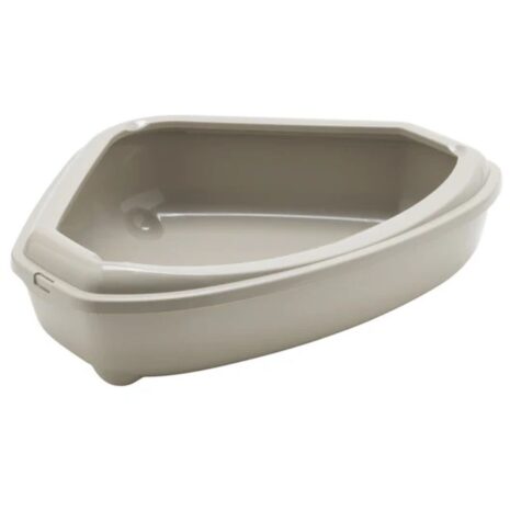 Moderna Corner Tray And Rim - Grey