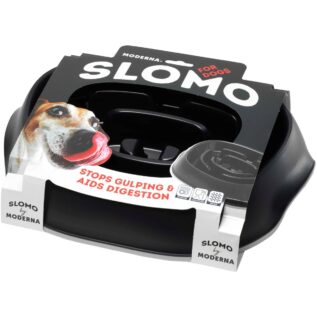 Moderna Slomo Pet Bowl - Black
