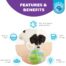 Nina Ottosson A-Maze Ball Dog Puzzle