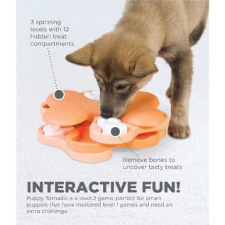 Nina Ottosson Puppy Tornado Interactive Treat Puzzle