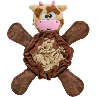 Nina Ottosson Snuffle Palz Cow Interactive Dog Toy