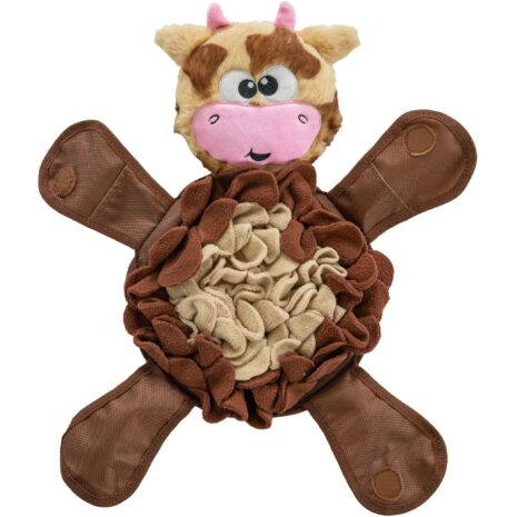 Nina Ottosson Snuffle Palz Cow Interactive Dog Toy