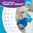 Nina Ottosson Stuff 'n Snuffle Elephant Interactive Dog Toy