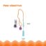 Petstages Cat-Apult Spring Wand Cat Toy