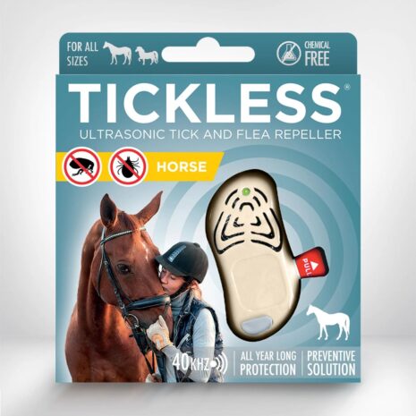 Tickless Horse Ultrasonic Tick & Flea Repellent - Beige
