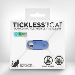 Tickless Mini Cat Ultrasonic Tick & Flea Repellent - Greek Blue