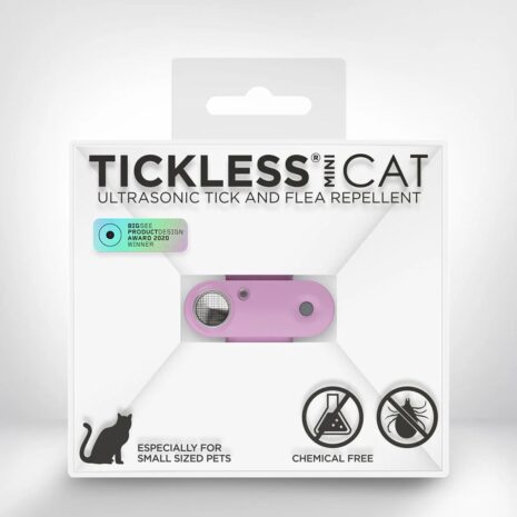 Tickless Mini Cat Ultrasonic Tick & Flea Repellent - Organ Purple