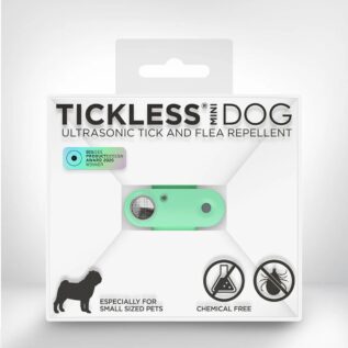 Tickless Mini Dog Ultrasonic Tick & Flea Repellent - Mentha Green