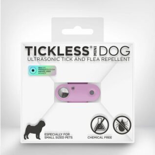 Tickless Mini Dog Ultrasonic Tick & Flea Repellent - Organ Purple