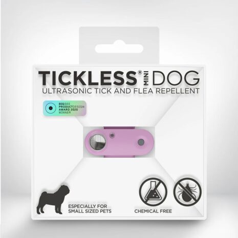 Tickless Mini Dog Ultrasonic Tick & Flea Repellent - Organ Purple