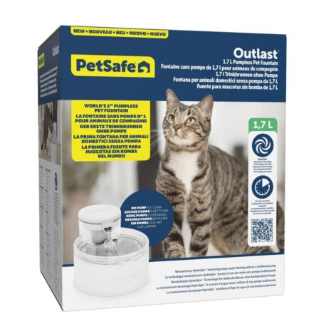 PetSafe Outlast 1.7 Litre Pumpless Pet Fountain 2 PetSafe Outlast 1.7 Litre Pumpless Pet Fountain
