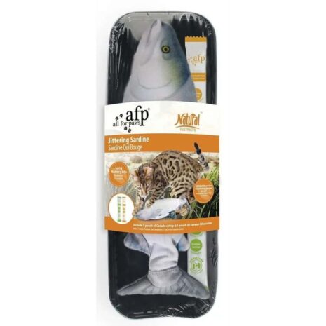 All For Paws Natural Instincts Jittering Fish Sardine