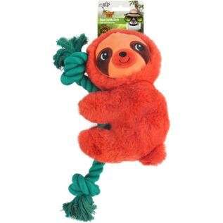 All For Paws Rope Cuddle Sloth Dog Toy