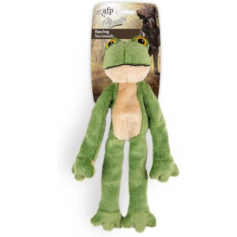 All For Paws Woodland Classic Flora Frog Dog Toy