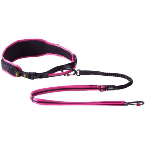 Rogz AirTech Sport L/XL Belt And Lead - Sunset Pink