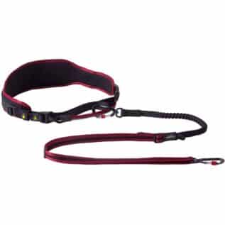 Rogz AirTech Sport S/M Belt And Lead - Rock Red