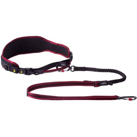 Rogz AirTech Sport S/M Belt And Lead - Rock Red