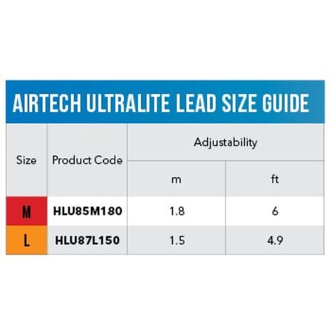 Rogz AirTech Ultralite Lead - Sizing Guide Rogz AirTech Ultralite Lead - Sizing Guide