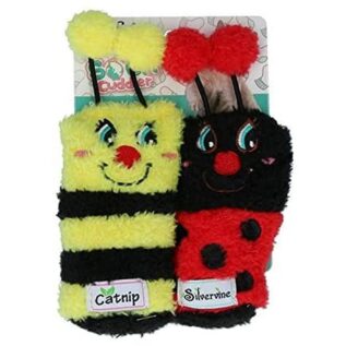 All For Paws Bug Sock Cat Toy - 2 Pack