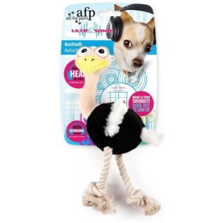 All For Paws Ultrasonic Ostrich Dog Toy