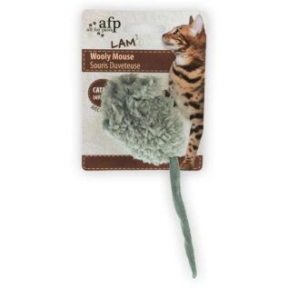 All For Paws Wooly Mouse Cat Toy With Sound