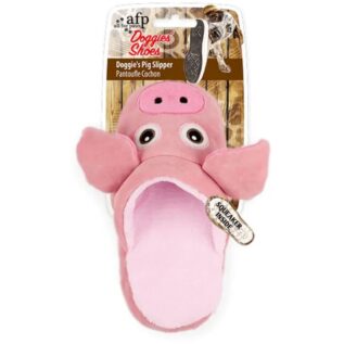 All for Paws Doggie's Pig Slipper Dog Toy